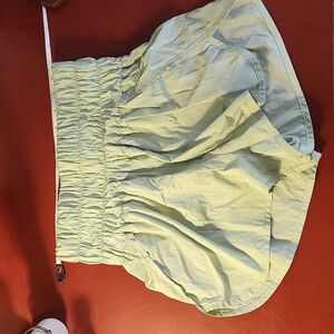 Free People Movement Hi Waisted Running Short S Mint green
